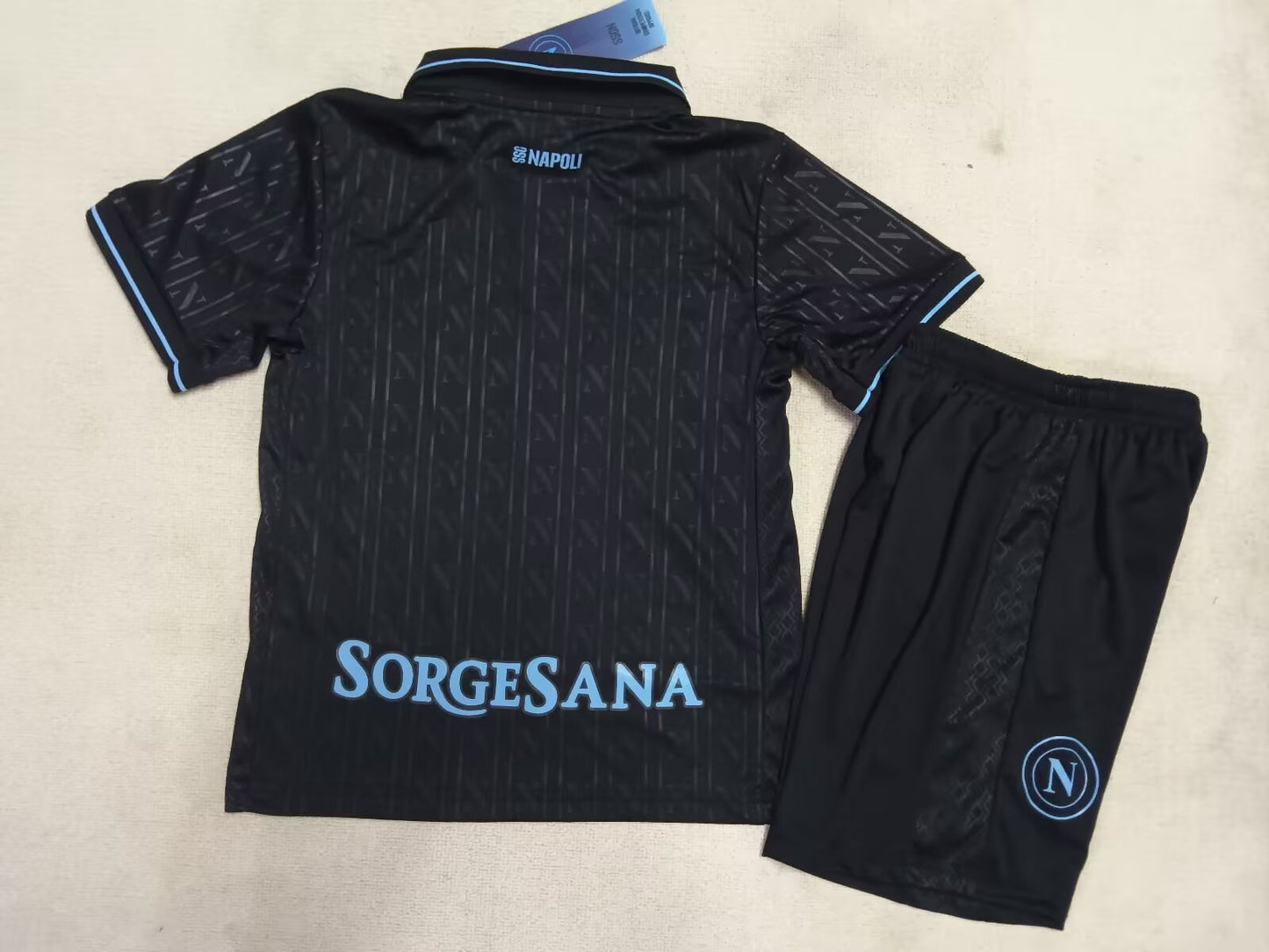 Napoli 2025/2026 Kids Third Away Fan Version Football Jersey