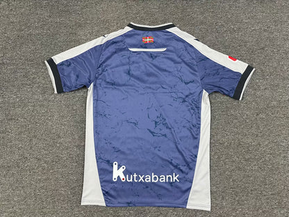 Real Sociedad 2024/2025 Away Fan Version Football Jersey