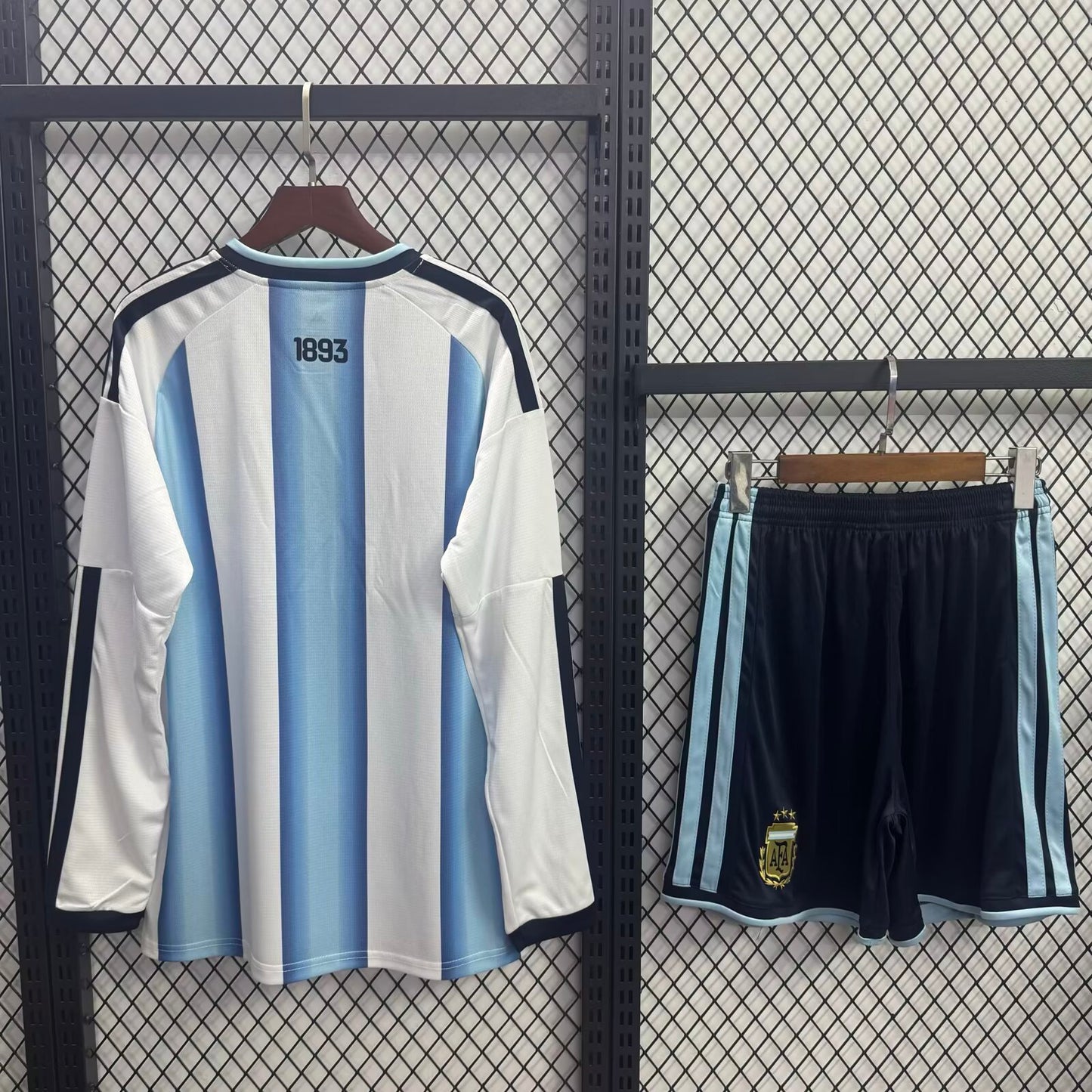 Argentina 2026/2027 Home Long Sleeve Fan Version Football Jersey