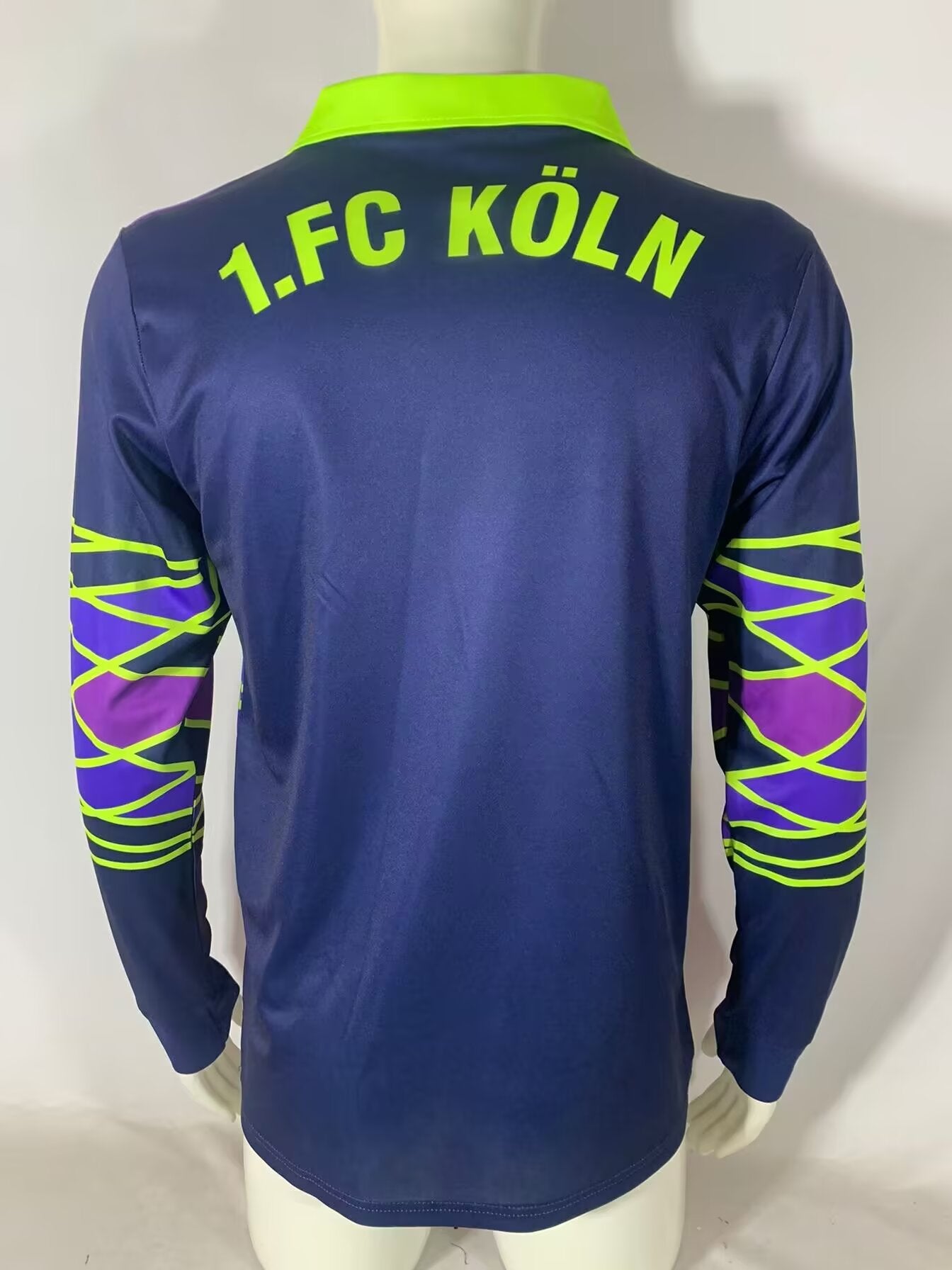 Koln 1991/1992 Goalkeeper Fan Version Football Jersey