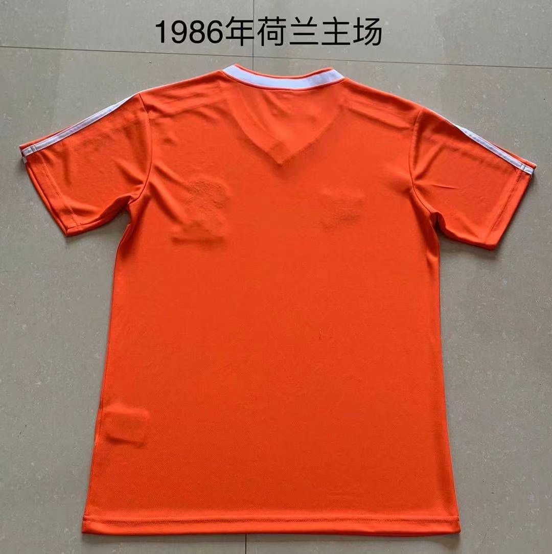 Retro Netherlands 1986 Home Football Jersey