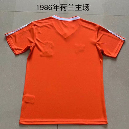 Retro Netherlands 1986 Home Football Jersey