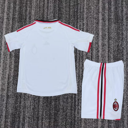 Retro AC Milan 2009/2010 Kids Away Fan Version Football Jersey