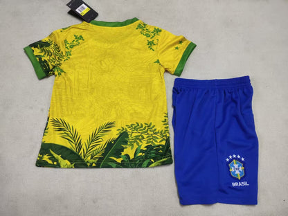 Brazil Special Edition 2026/2027 Kids Fan Version Football Jersey