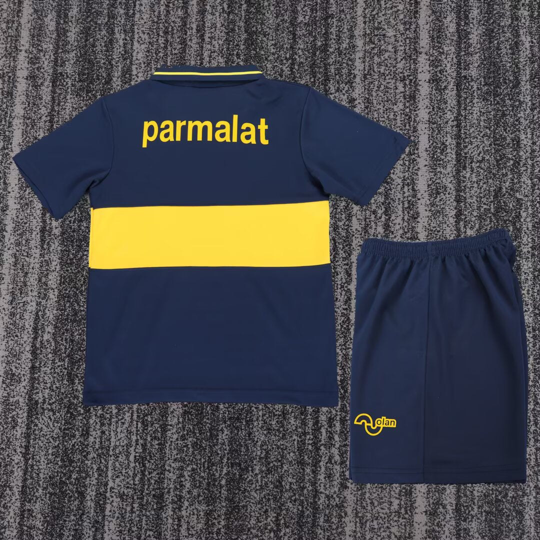 Retro Boca 1993/1995 Kids Home Fan Version Football Jersey