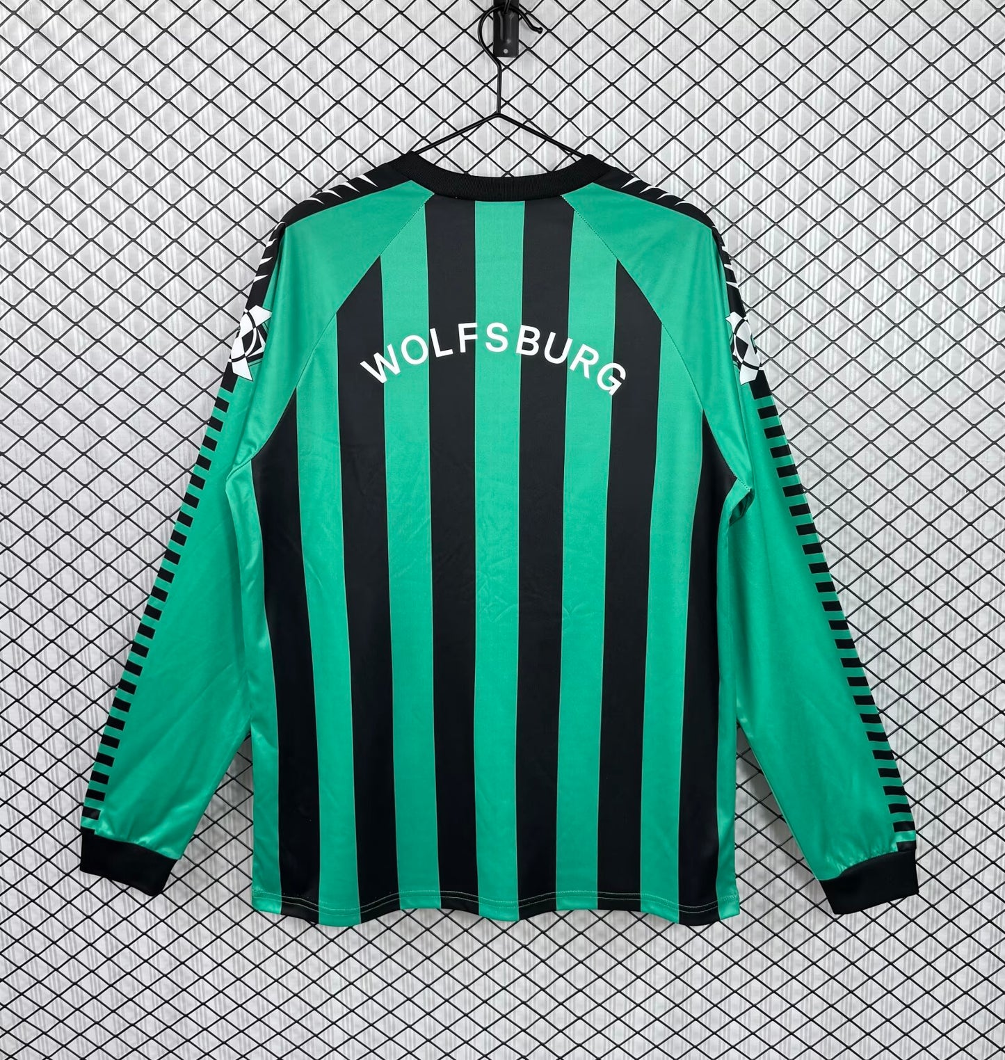 Retro Wolfsburg Away Long Sleeve Jersey 1994-1995