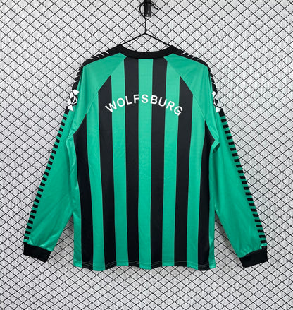 Retro Wolfsburg Away Long Sleeve Jersey 1994-1995