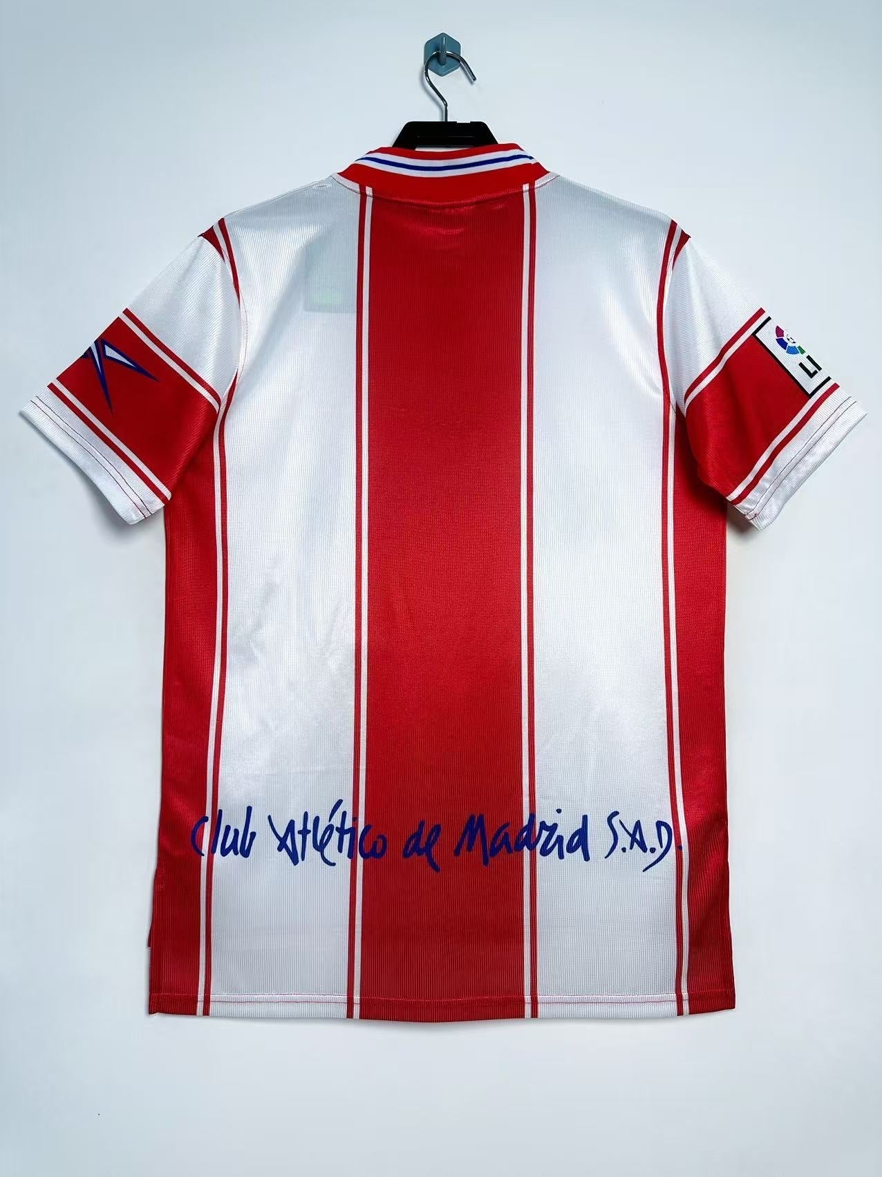 Retro Atlético de Madrid 1999/2000 Home Football Jersey