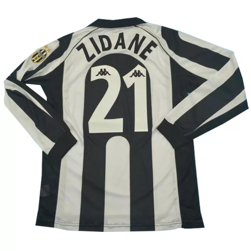Retro Juventus 1997/1998 Home Long Sleeve Football Jersey