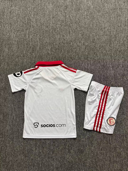 Retro Sevilla FC 2025/2026 Kids Football Jersey