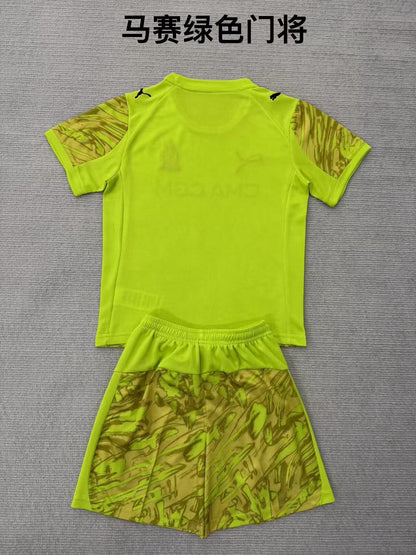 Kids jerseys 2025/2026 Kids Goalkeeper Fan Version Football Jersey