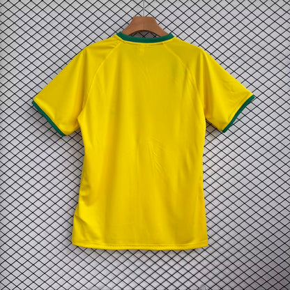 Retro Brazil 2000 Home Football Jersey