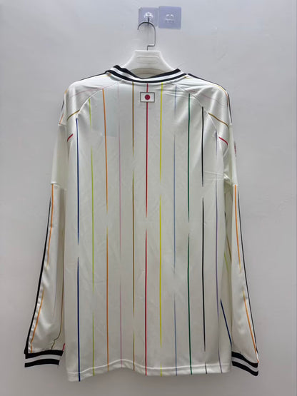 Japan 2026/2027 Away Long Sleeve Fan Version Football Jersey