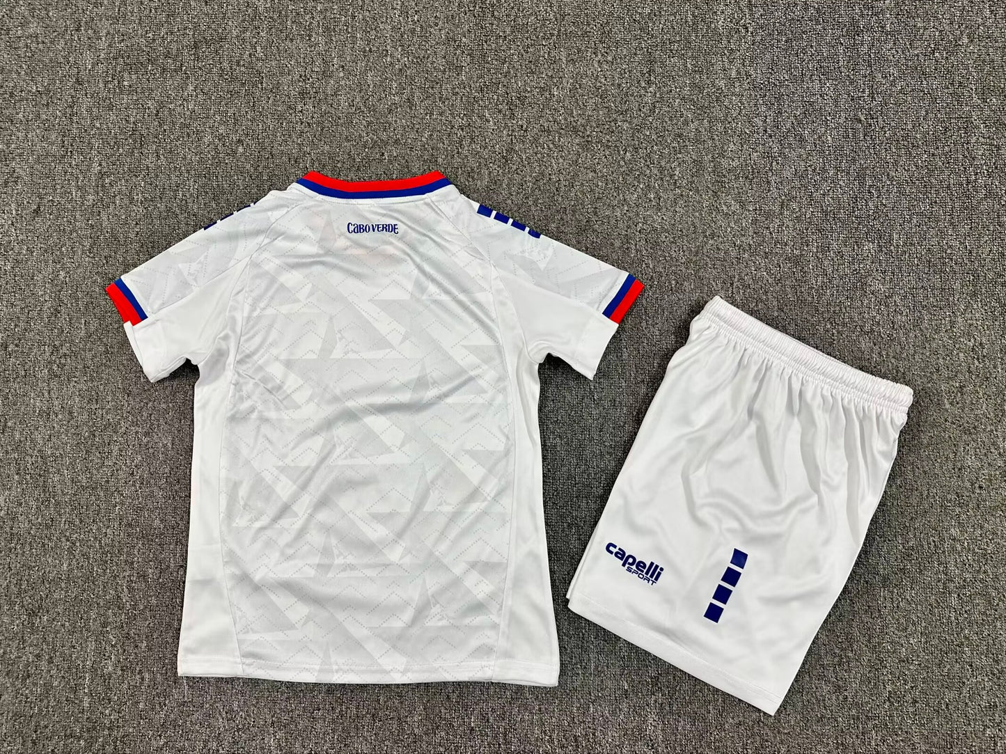 Cape Verde Away Kids Blue Jersey 2026-2027