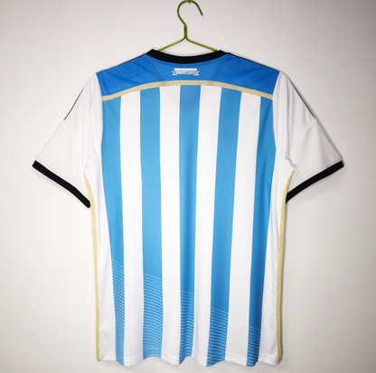 Retro Argentina 2014 Home Football Jersey
