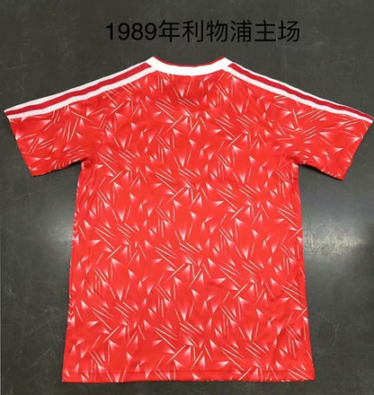Retro Liverpool 1989 Home Football Jersey