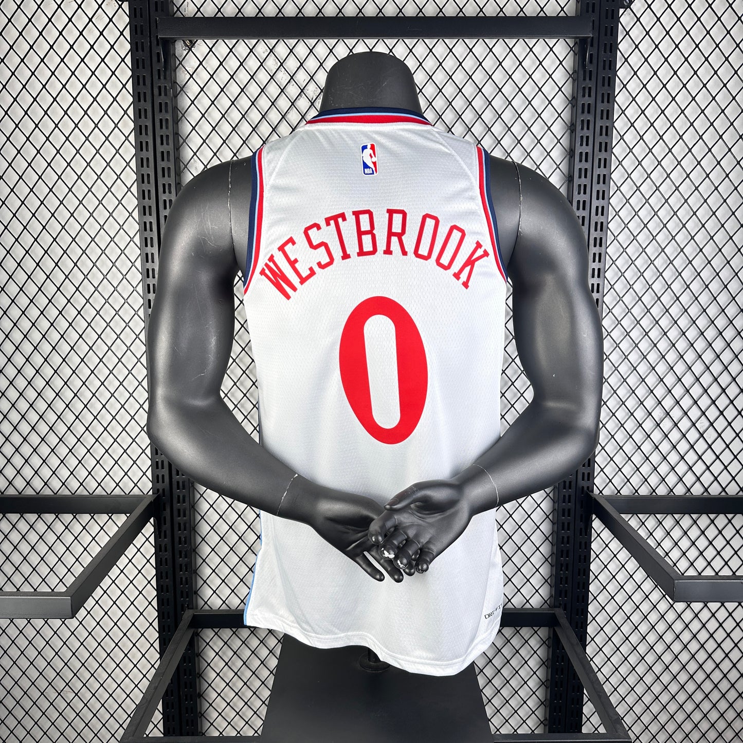 Los Angeles Clippers White #0 WESTBROOK NBA Season Jerseys 2025