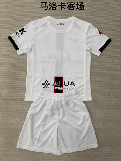 Kids jerseys 2025/2026 Kids Away Fan Version Football Jersey