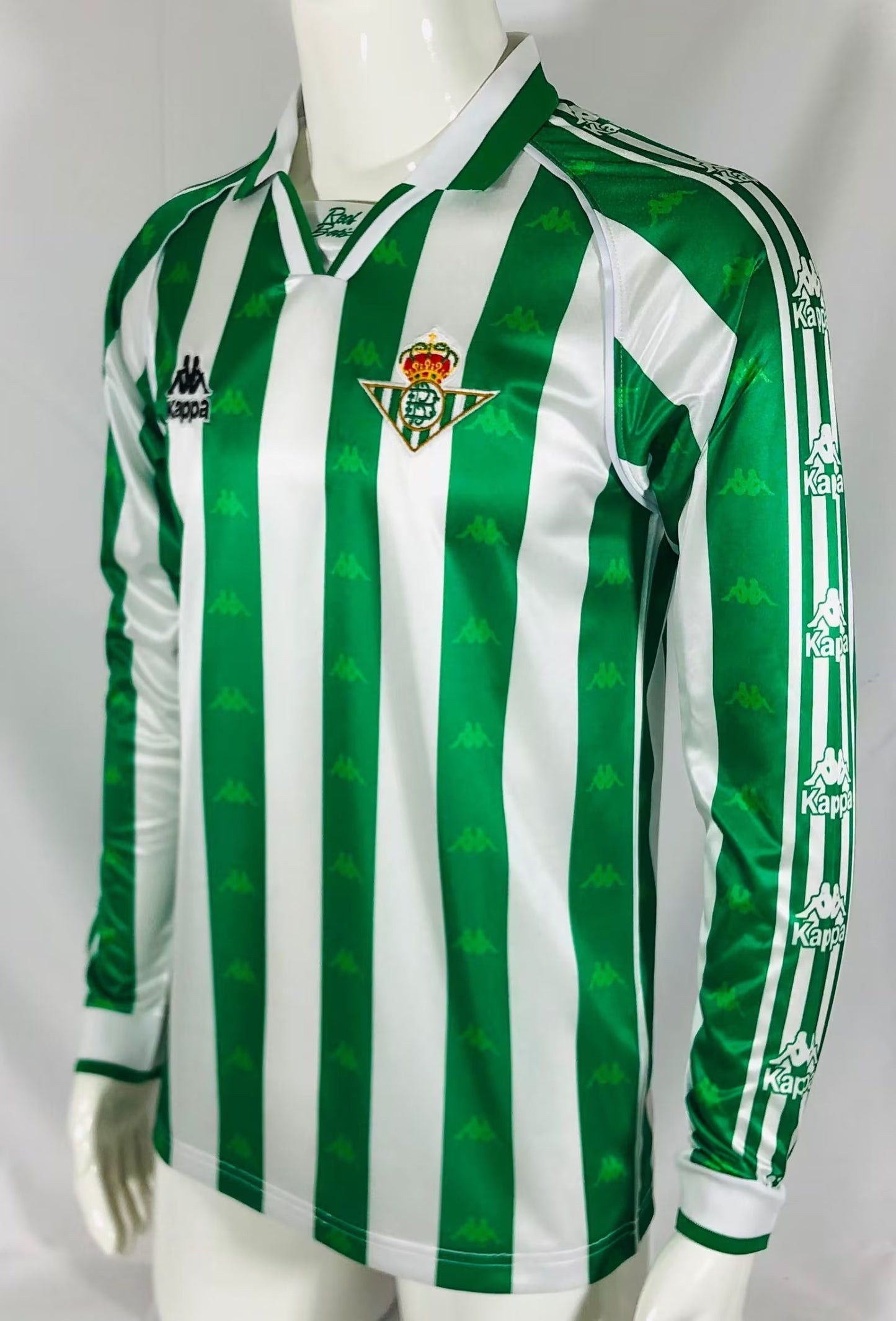 Retro Real Betis 1995/1997 Home Long Sleeve Football Jersey