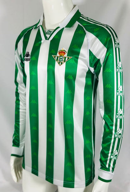 Retro Real Betis 1995/1997 Home Long Sleeve Football Jersey