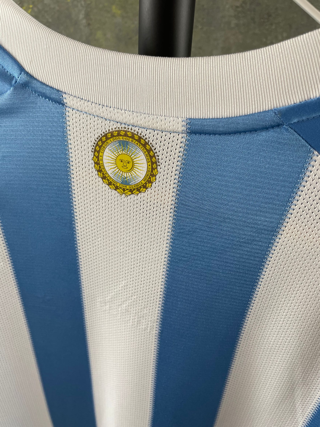 Retro Argentina 2010 Home Football Jersey