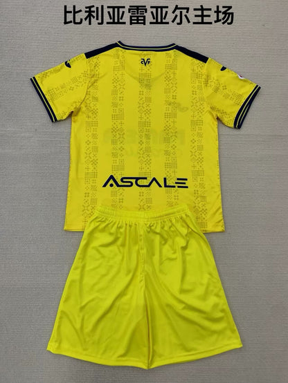 Villarreal 2024/2025 Kids Home Football Jersey