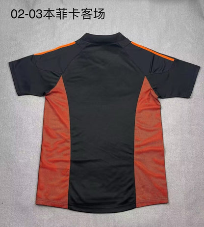 Retro Benfica 2002/2003 Away Fan Version Football Jersey