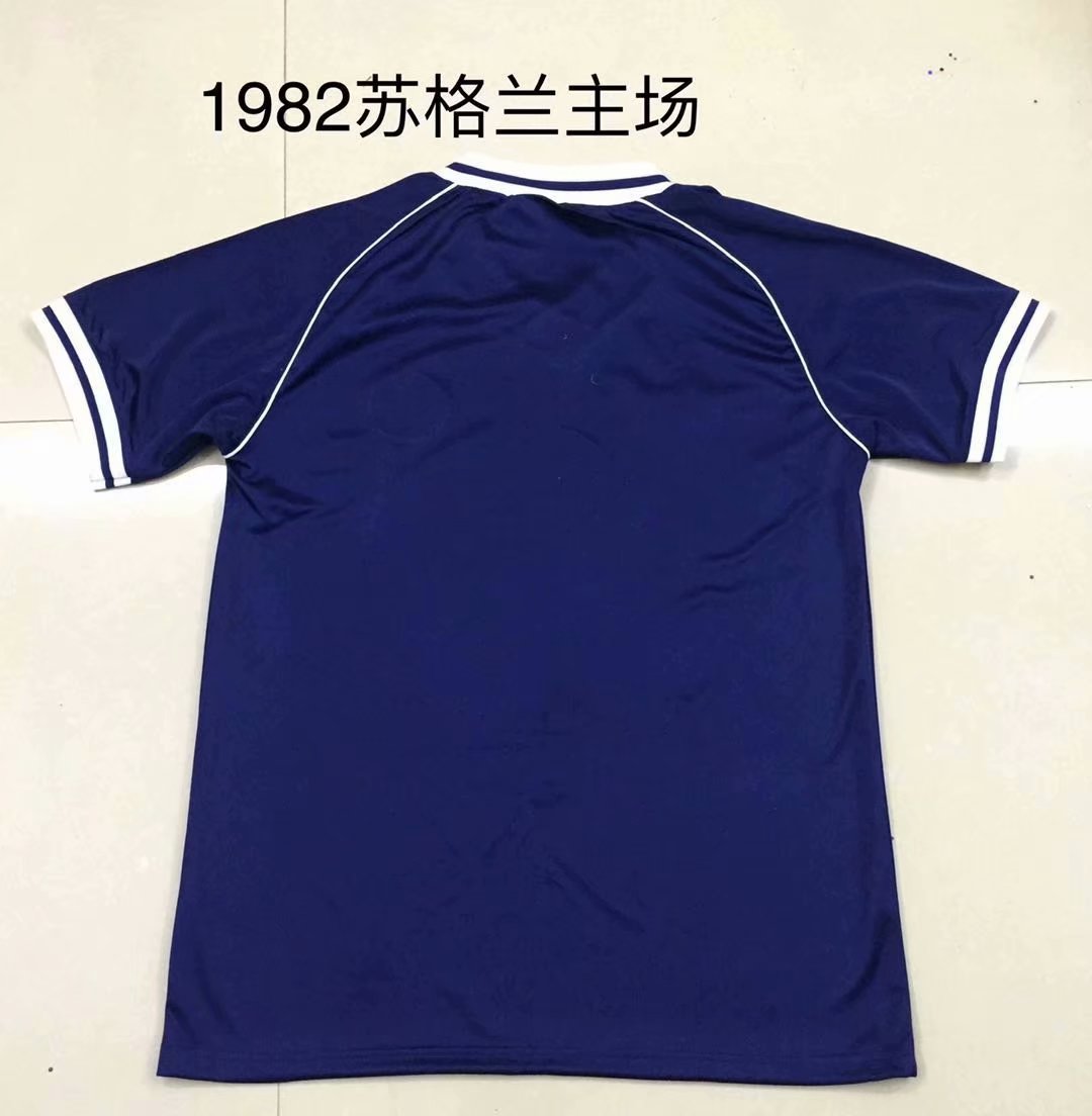 Retro Scotland 1982 Home Football Jersey