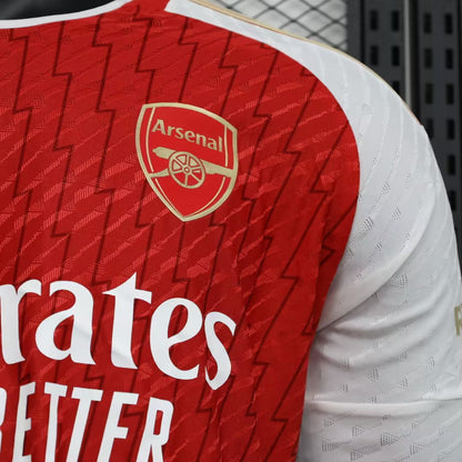 Arsenal 2023/2024 Home Long Sleeve Player Version Football Jersey