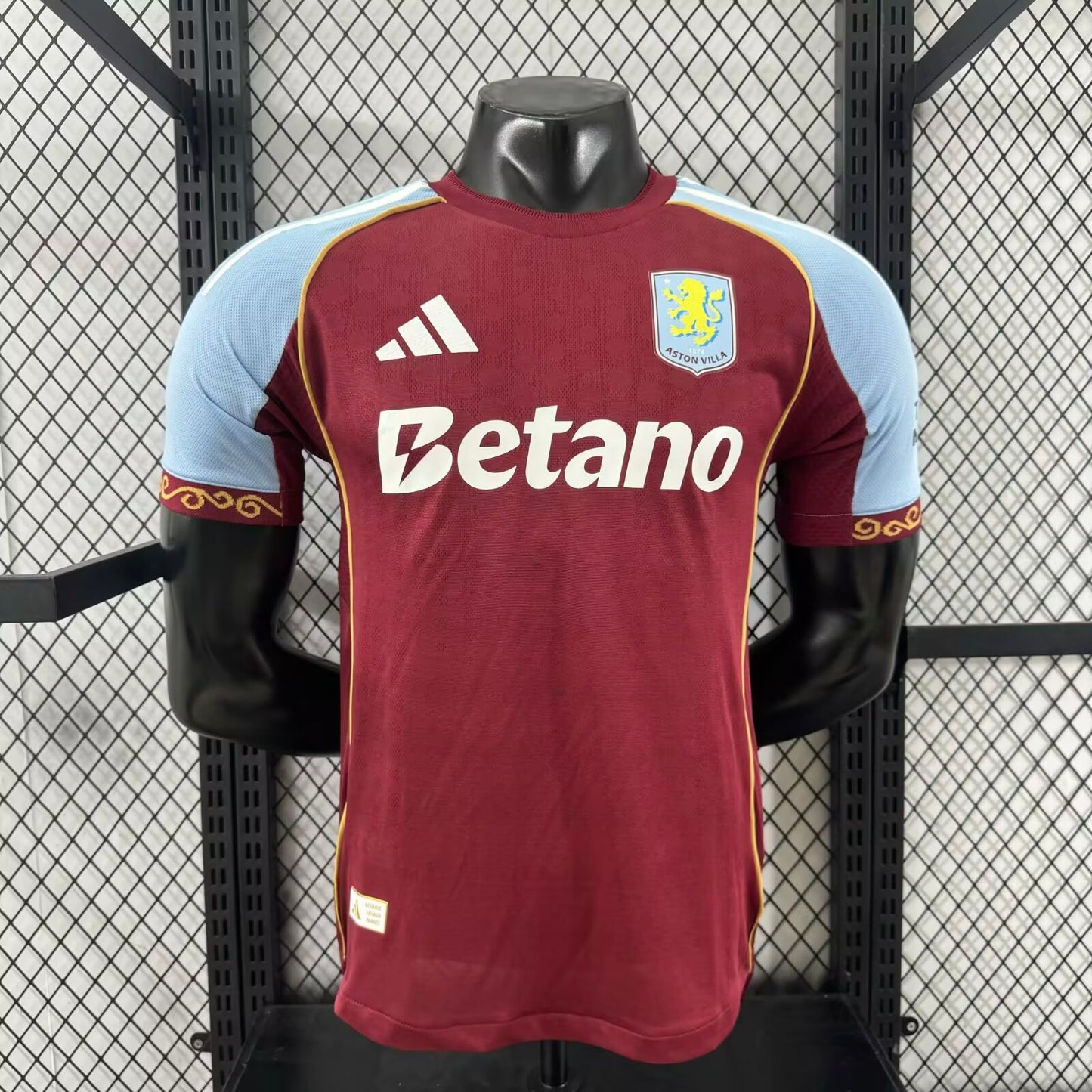 Aston Villa 2025/2026 Home Player Version Football Jersey