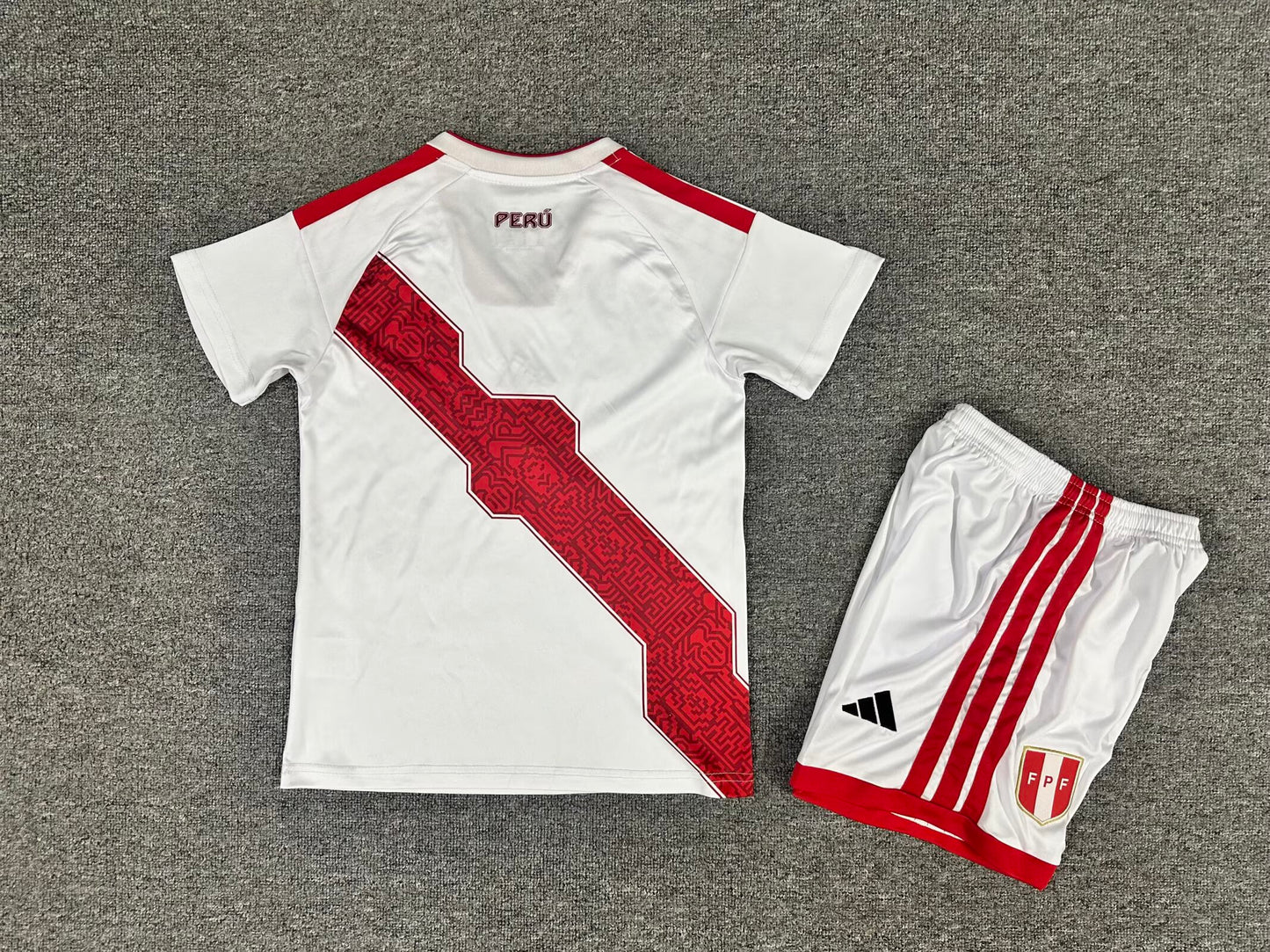 Peru 2026/2027 Kids Home Fan Version Football Jersey