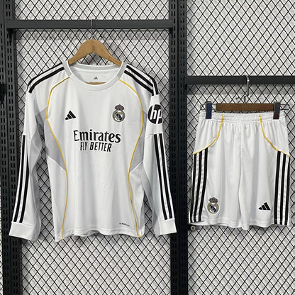 Real Madrid 2025/2026 Home Fan Version Football Jersey