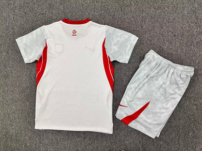 Poland 2026/2027 Kids Home Fan Version Football Jersey