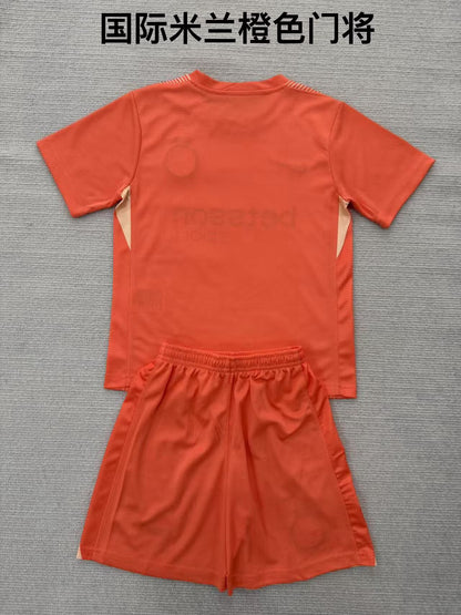 Kids jerseys 2025/2026 Kids Goalkeeper Fan Version Football Jersey