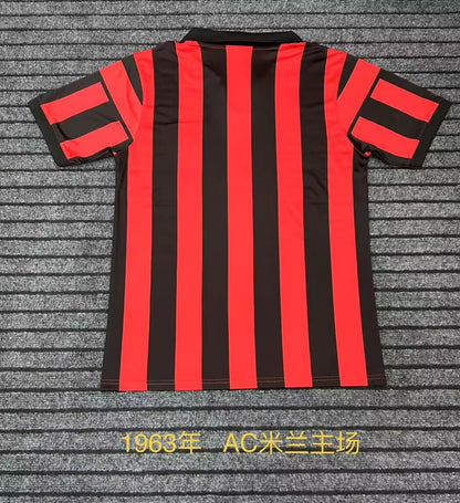Retro AC Milan 1963 Home Football Jersey