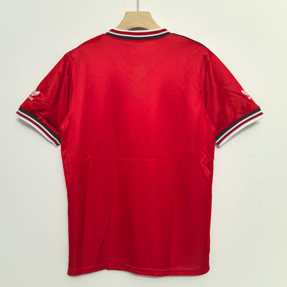Retro Manchester united 1985 Home Football Jersey