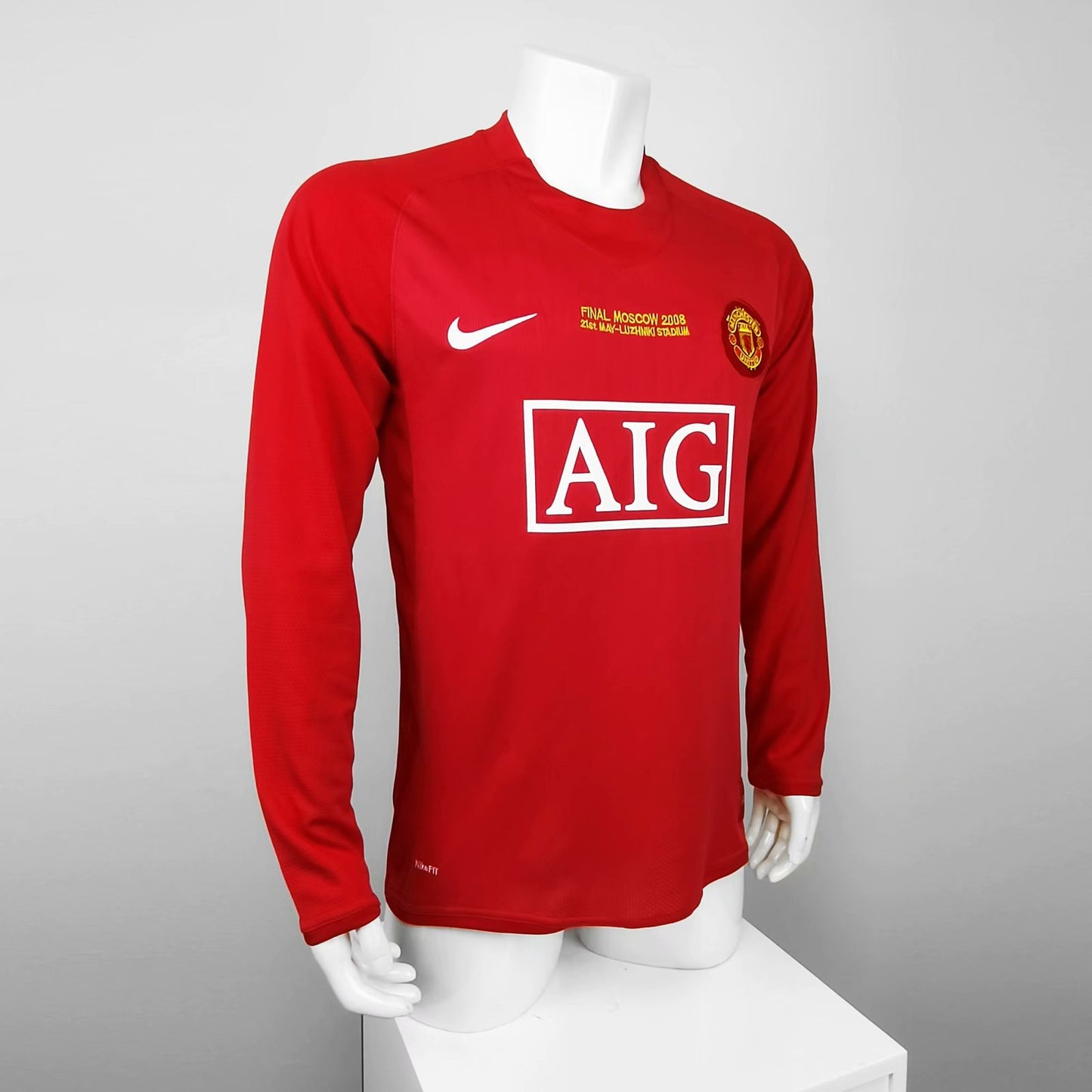 Retro Manchester united 2007/2008 Home Football Jersey