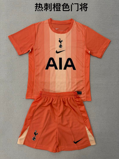 Kids jerseys 2025/2026 Kids Goalkeeper Fan Version Football Jersey