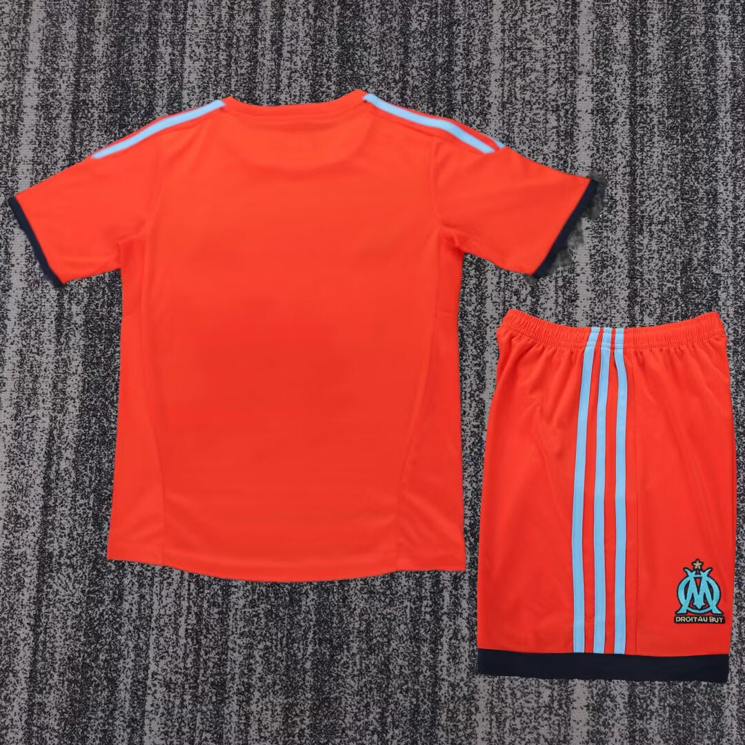 Retro Marseilles 2002/2003 Kids Away Football Jersey