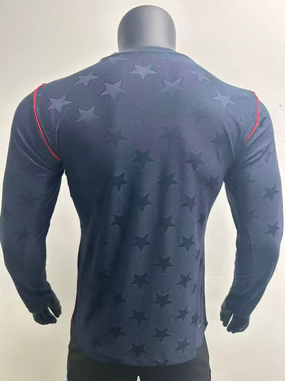 Usa Away Long SleevePlayer Jersey 2026-2027