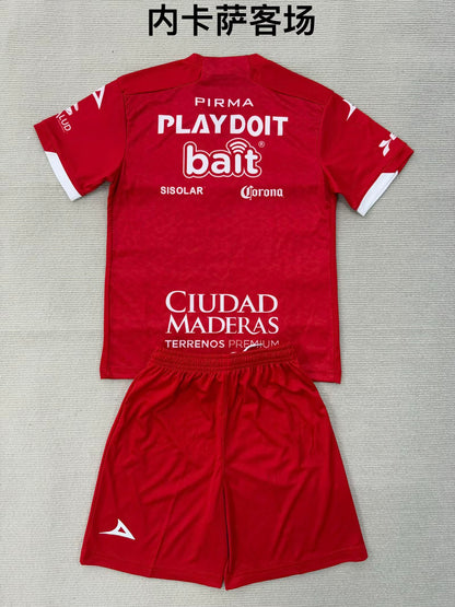 Necaxa 2025/2026 Kids Away Fan Version Football Jersey