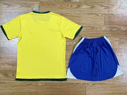 Retro Brazil 2006 Home Football Jersey
