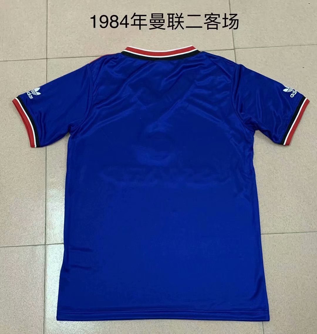 Retro Manchester united 1984 Away Football Jersey