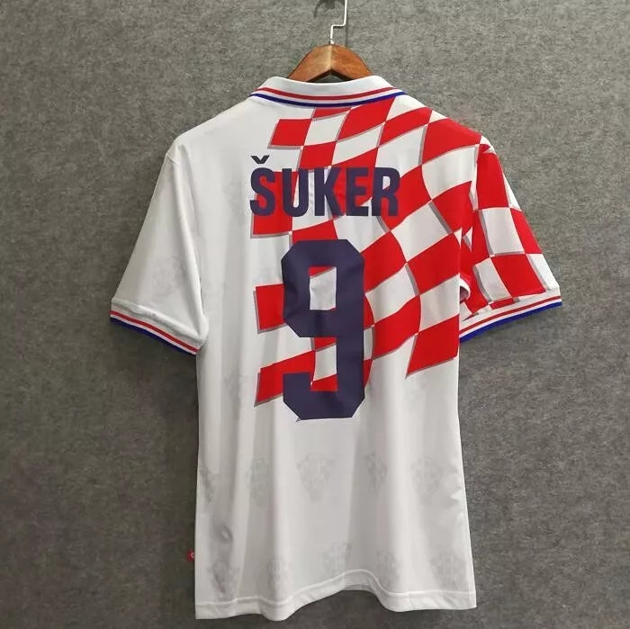Retro Croatia 1998 Football Jersey