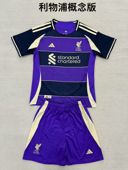 Liverpool Special Edition 2025/2026 Kids Fan Version Football Jersey