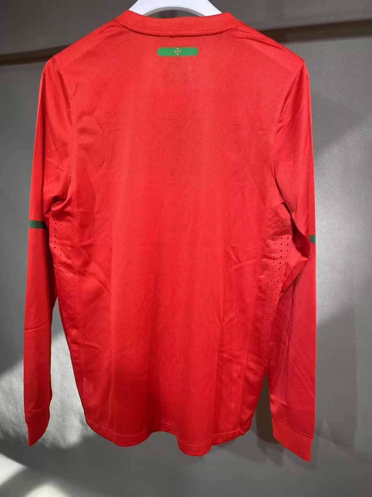 Retro Portugal 2010 Home Long Sleeve Player Version Football Jersey