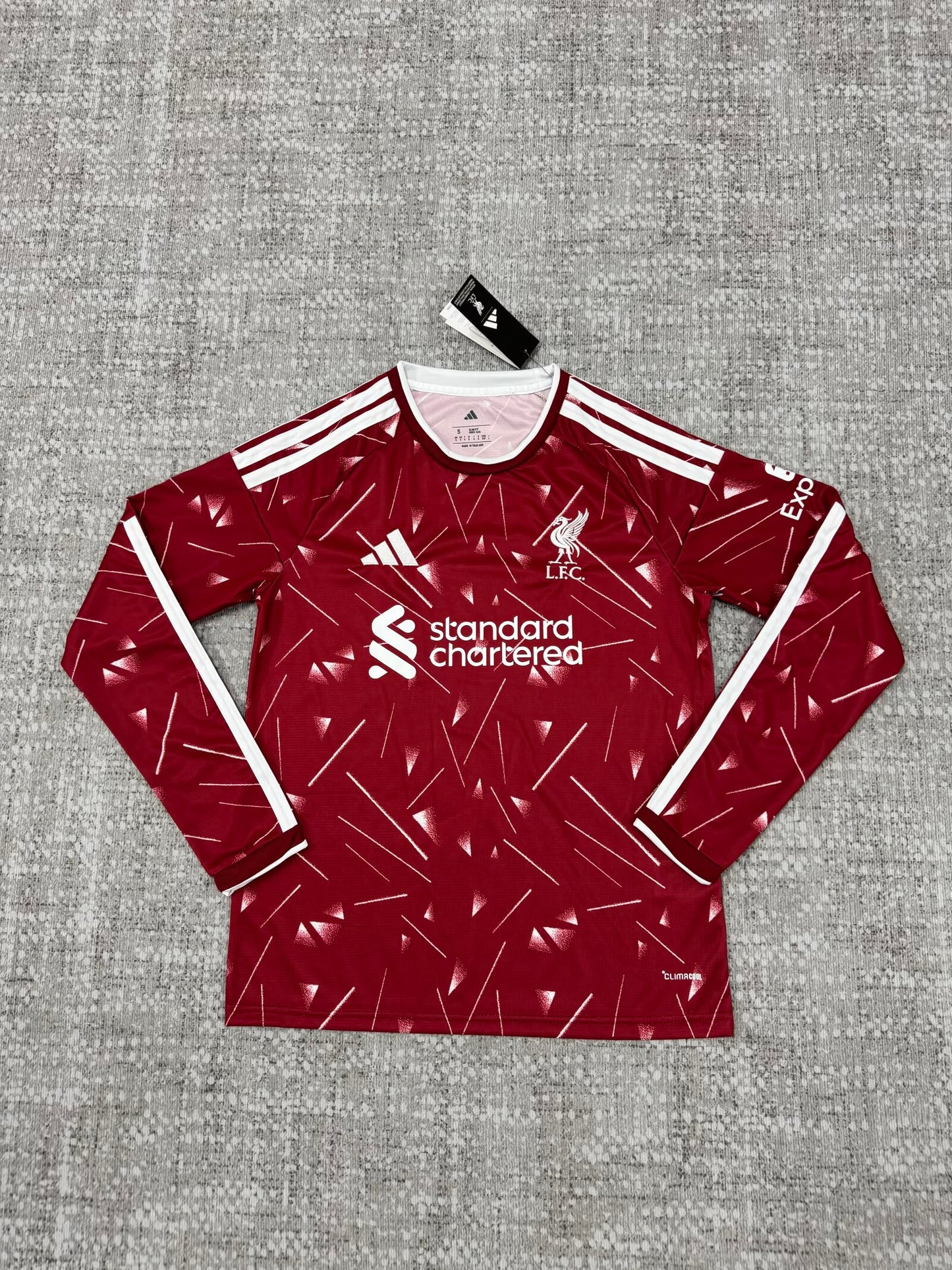 Liverpool 2026/2027 Home Long Sleeve Fan Version Football Jersey
