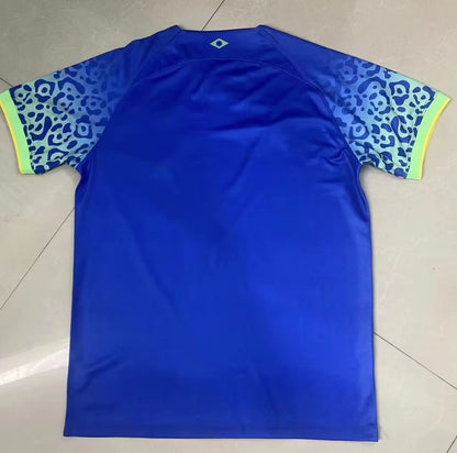 Brazil 2022 Away Fan Version Football Jersey