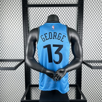 Los Angeles Clippers City Blue #13 GEORGE NBA Season Jerseys 2025