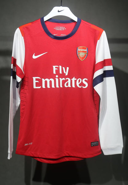 Retro Arsenal 2012 Home Player Version Football Jersey